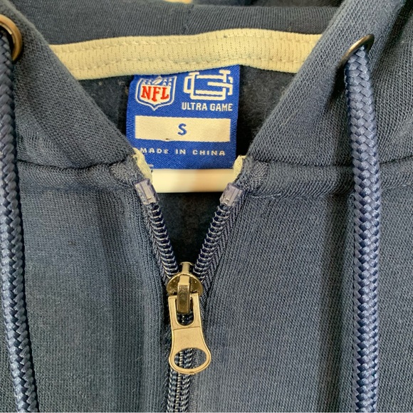 Dallas Cowboys Mens Hoodie Navy Blue Size Small - Picture 3 of 7